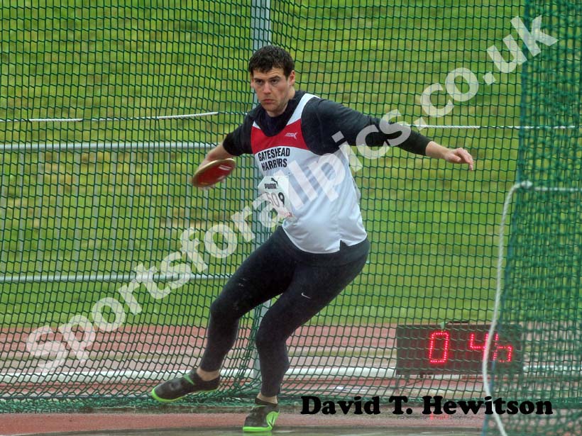Graeme Level (Gateshead Harriers) at the 2012 England and North Champs.